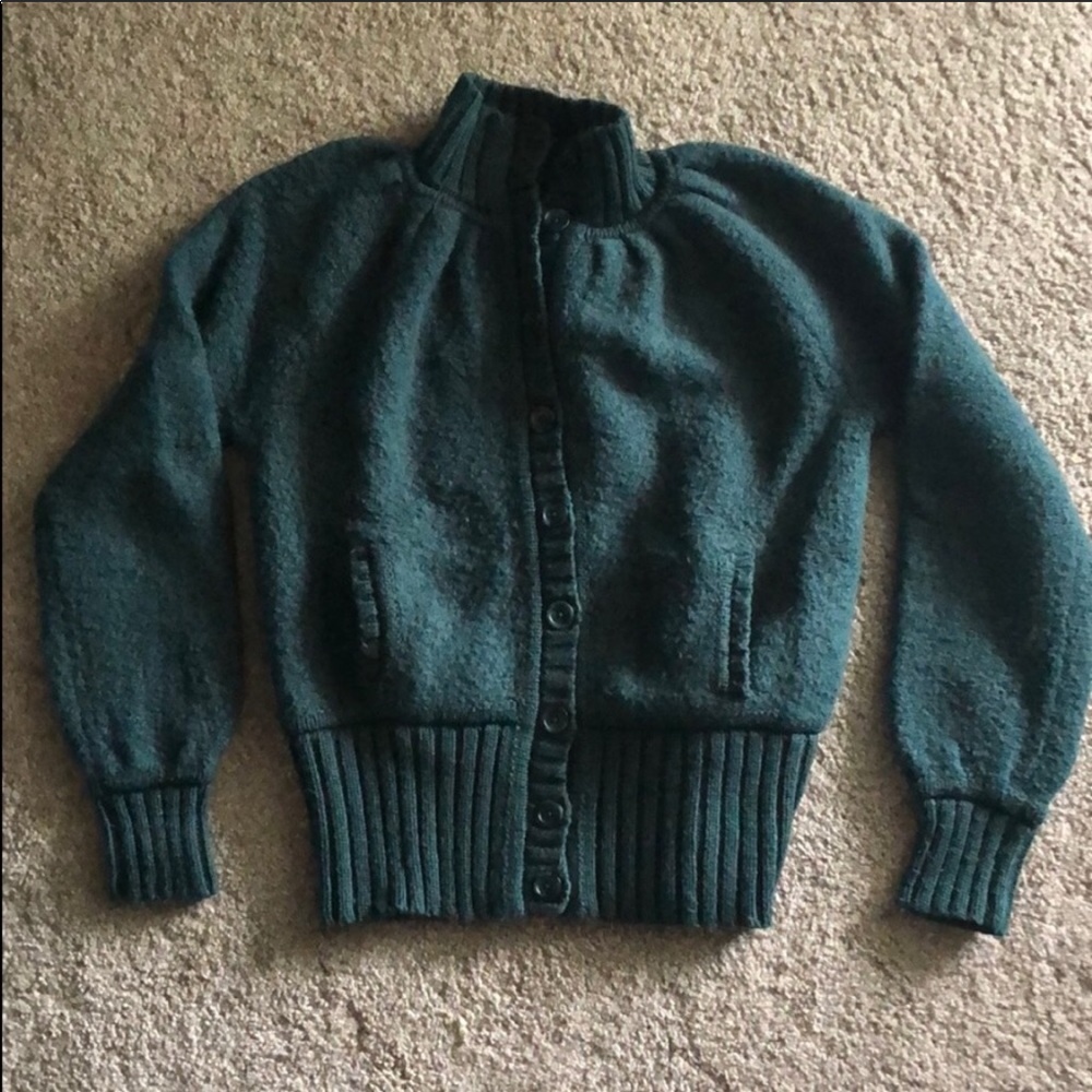 MODA International Dark Green Sweater M